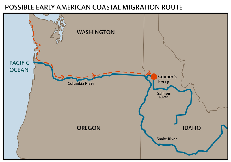 Illustration for article titled New Evidence Bolsters Theory That First Americans Arrived by the Pacific Coast